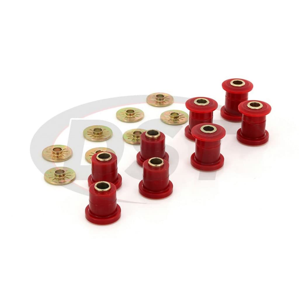 Energy Suspension Control Arm Bushing Set Front Red 5.3125R for Dodge Viper 1992-2002 | Performance Suspension Upgrade for Smooth Ride & Enhanced Handling