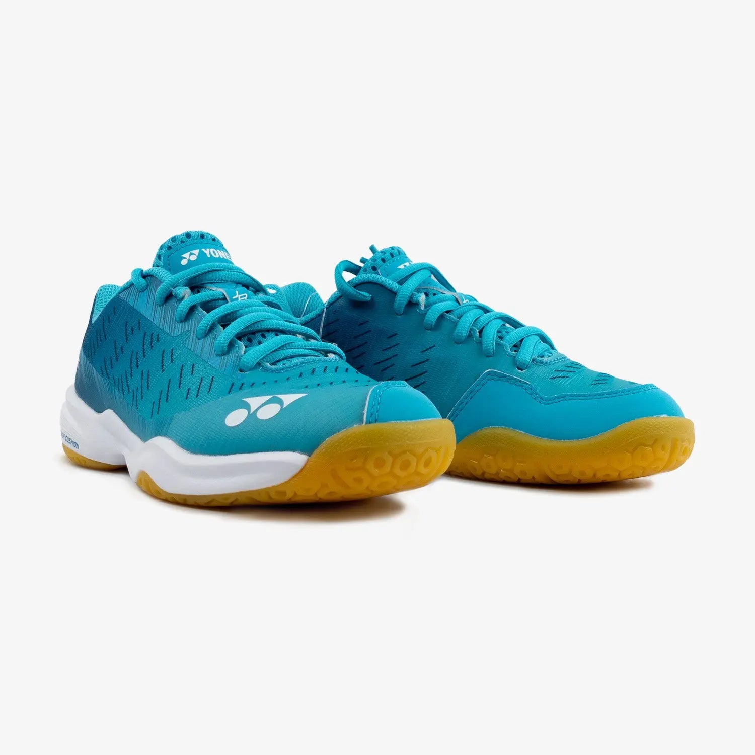 Yonex Aerus Junior Badminton Shoes for Kids - Lightweight & Comfortable (Mint Blue) - Perfect for Indoor Sports & Training
