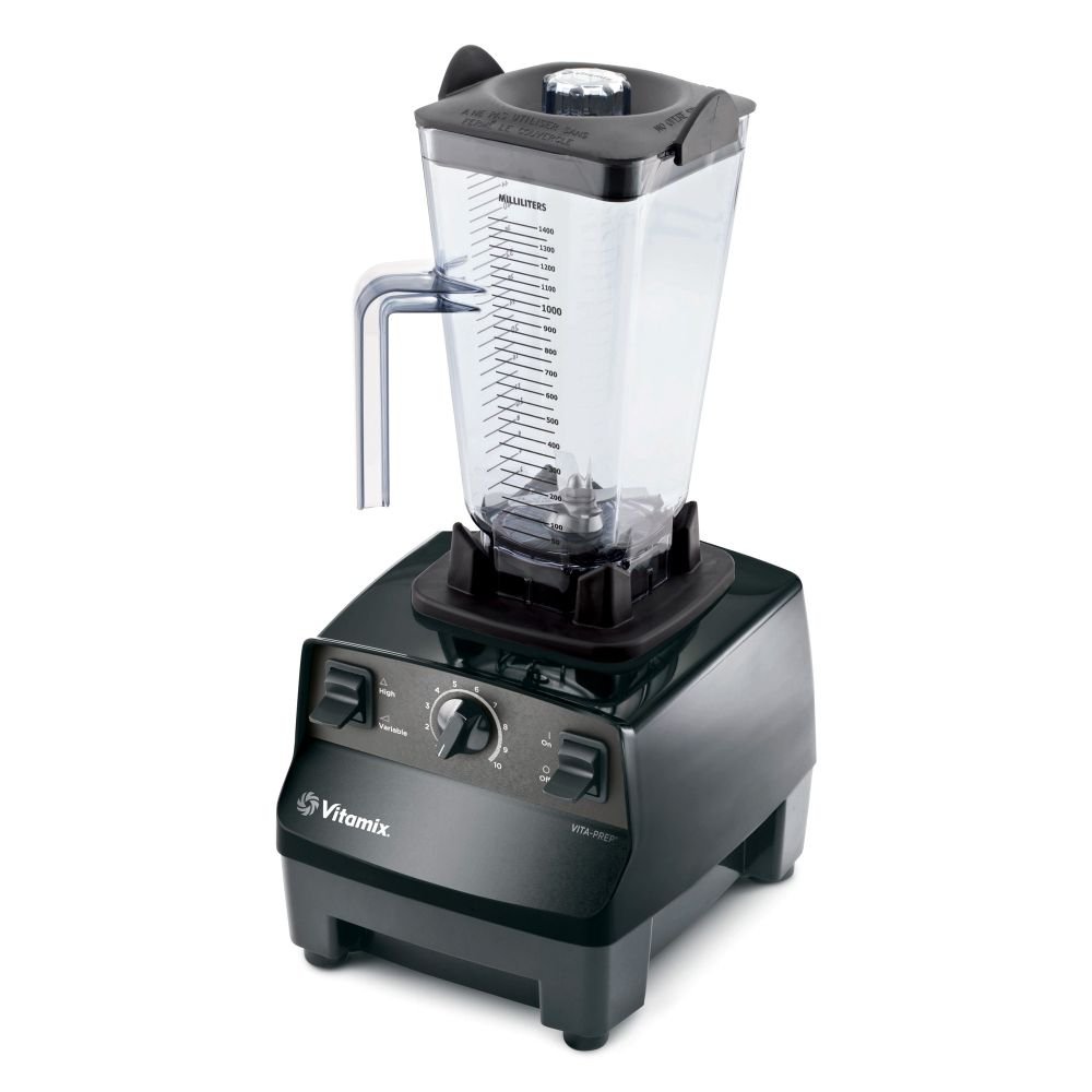 Vitamix Vita-Prep 3 Commercial Blender - 48 oz Black Container, High-Performance Blending for Smoothies, Soups & Nut Butters - Perfect for Restaurants, Smoothie Bars & Home Kitchens