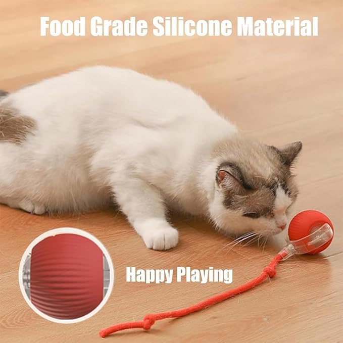 2 Packs Smart Automatic Rolling Pet Toy Ball - Interactive 360° Electric Dog & Cat Toy for Training & Play - Perfect Gift for Kids & Pet Lovers | Indoor & Outdoor Fun for Dogs, Cats & Small Pets