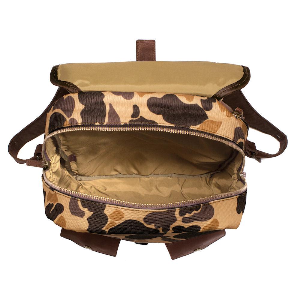 Durable Waxed Canvas Backpack for Men & Women - Water-Resistant Vintage Style Laptop Bag for Travel, Hiking & Everyday Use