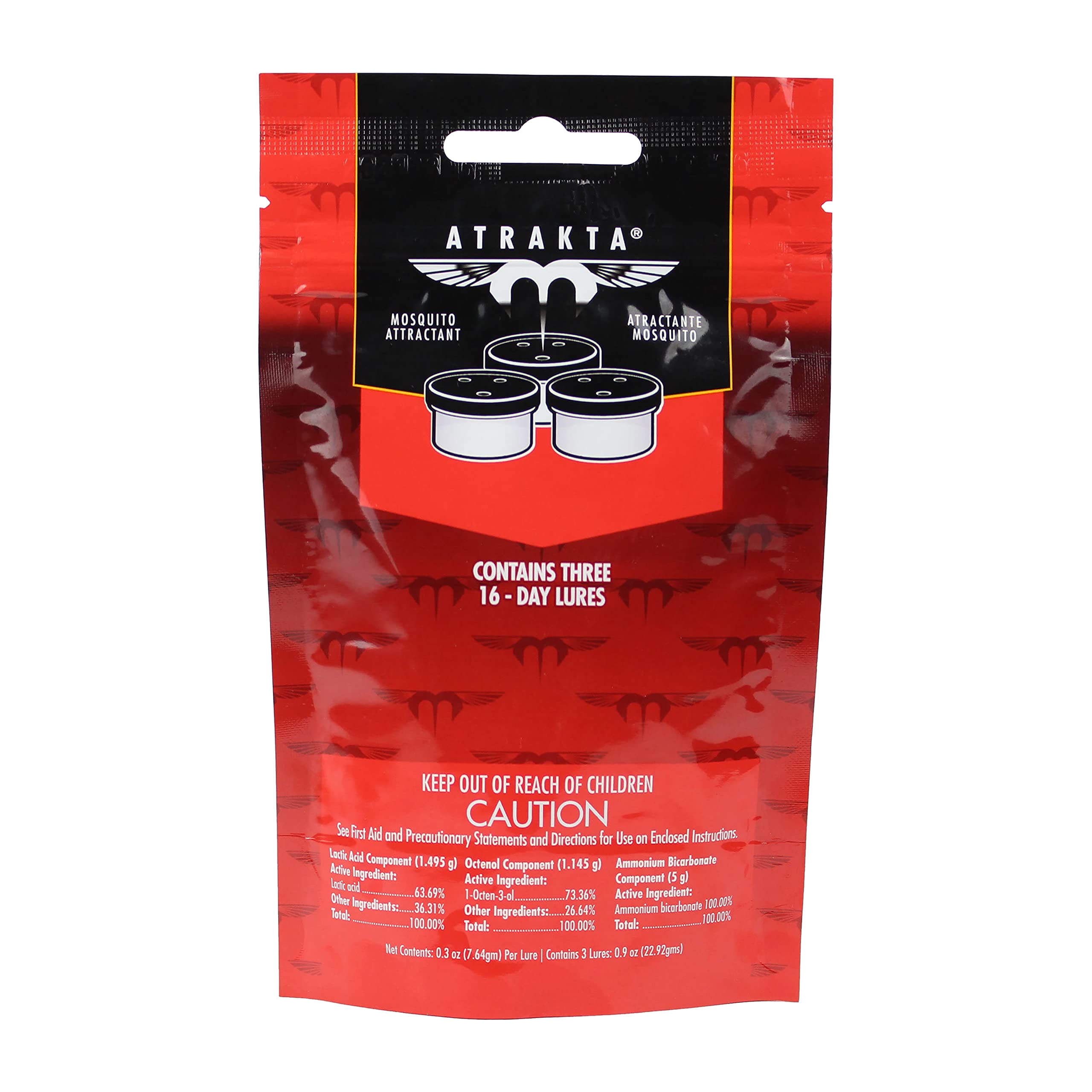 Mosquito Magnet ATRAKTA Mosquito Trap Attractant Pods - 3 Pack | Effective Mosquito Lure for Outdoor Pest Control | Perfect for Backyard, Patio, and Garden Protection