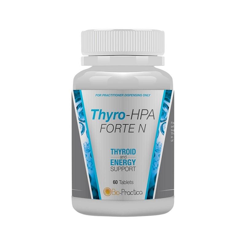 Bio Practica Thyro HPA Forte - Thyroid Support Supplement with Iodine & Ashwagandha - Natural Energy Booster for Fatigue Relief & Metabolism Support - Great for Stress Management & Daily Wellness Routine
