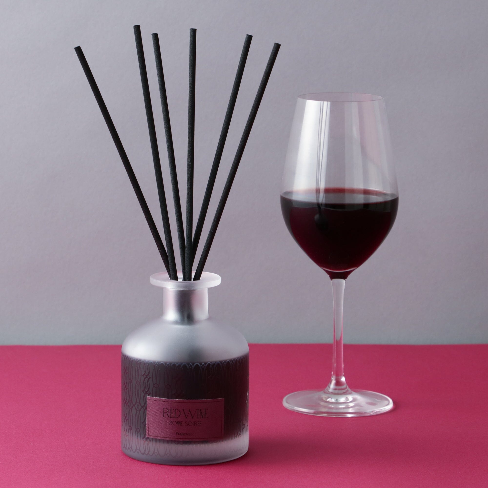 Premium Bonne Soiree Diffuser Red Wine - Aromatic Essential Oil Diffuser for Home, Office & Spa Relaxation | Perfect for Aromatherapy, Stress Relief & Creating Cozy Ambiance