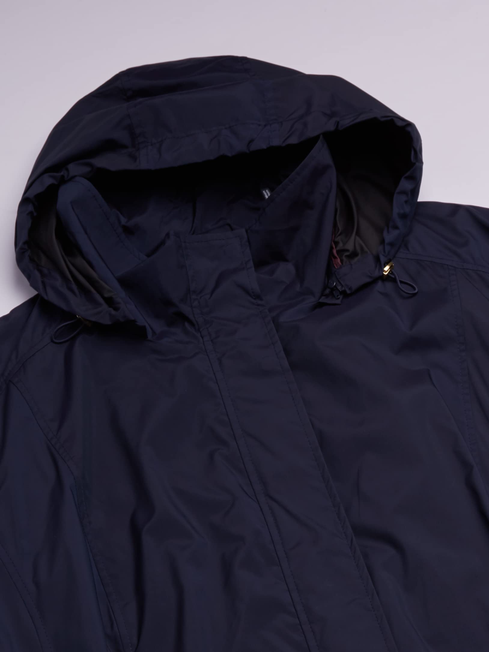 Cole Haan Women's Lightweight Waterproof Packable Rain Jacket – Windproof Travel Coat for Commuting, Hiking & Outdoor Adventures