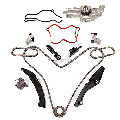 Mizumo Auto MA-9761290763 Timing Chain Kit with Water Pump - Compatible with 2013-2019 Ford Explorer, Flex, Taurus & Lincoln 3.5L V6 - High Performance Engine Replacement Parts for Smooth Driving & Longevity