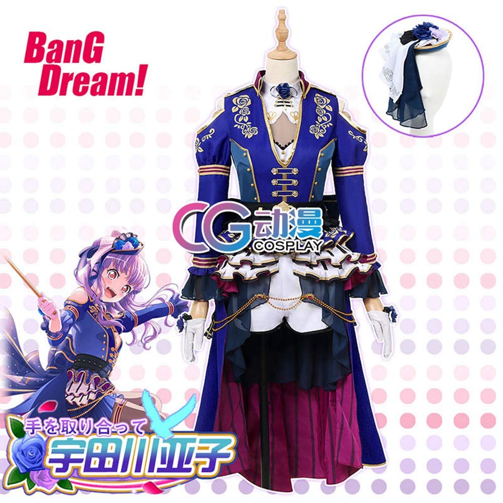 Anime Udagawa Ako Cosplay Costume - Halloween, Christmas & New Year Party Dress - Perfect for Cosplay Events, Anime Conventions & Themed Parties
