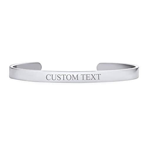 Silver Tone Engrave