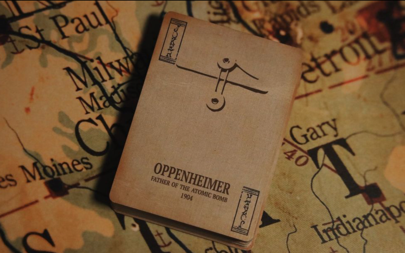 Oppenheimer Radiance Playing Cards - Premium Deck for Poker, Magic Tricks & Collectors | Perfect for Game Nights, Cardistry & Gifts