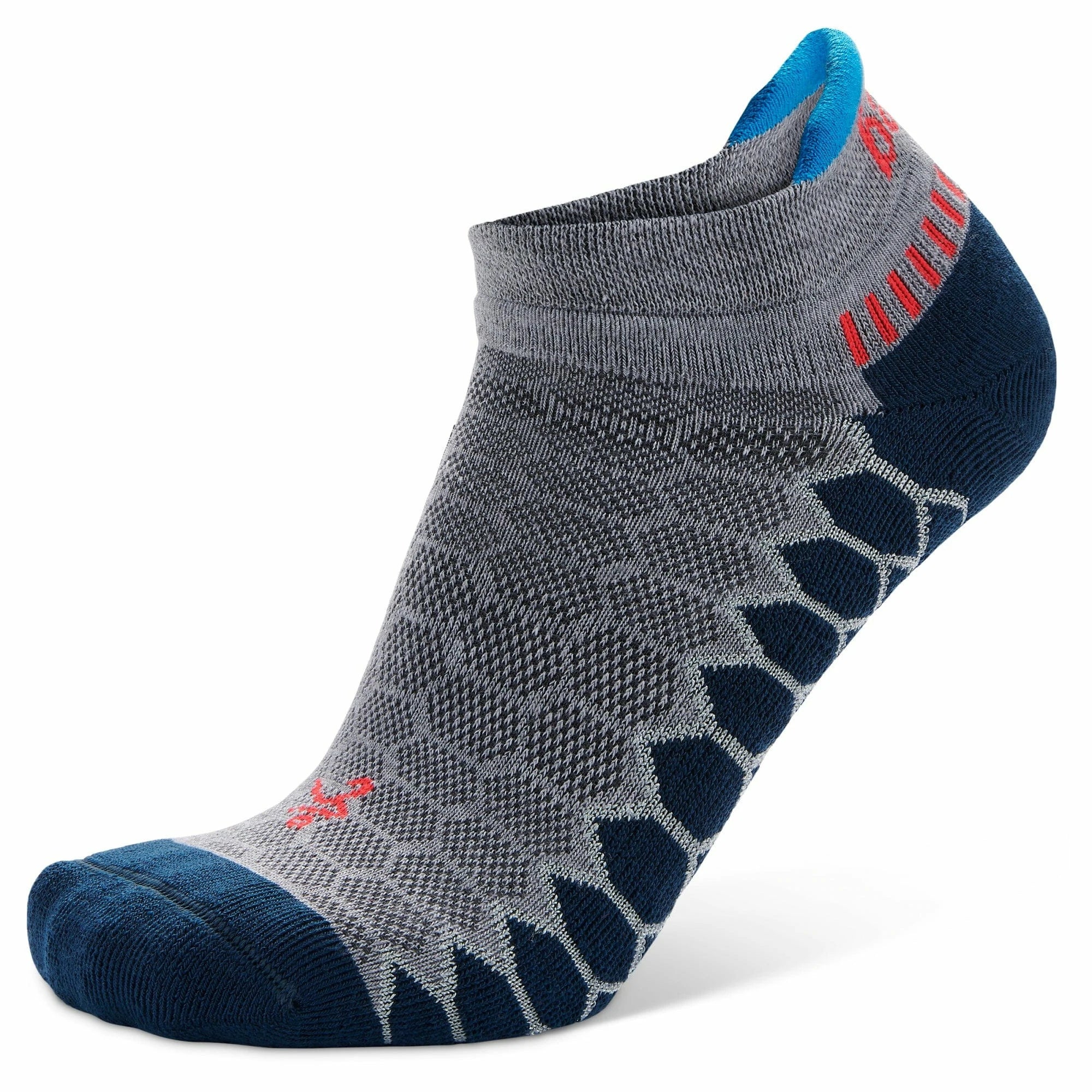 Balega Silver No Show Socks - Ultra Lightweight & Breathable Running Socks for Men & Women - Moisture Wicking & Cushioned for All-Day Comfort - Perfect for Jogging, Gym Workouts & Daily Wear