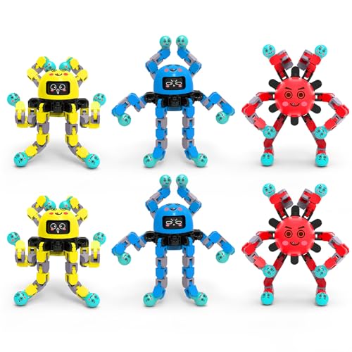 6 Pcs (2 Yellow+2 Blue+2 Red)