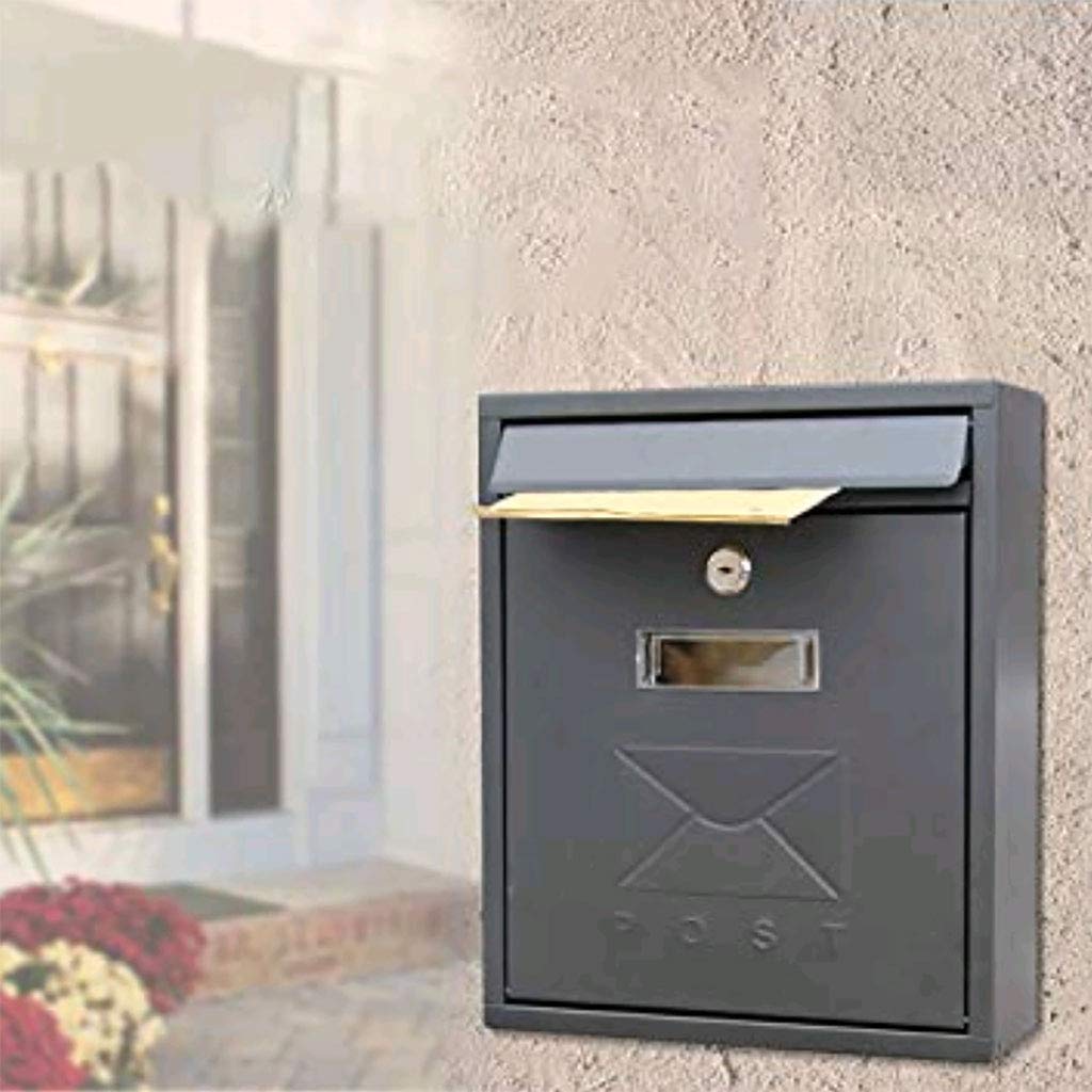 Outdoor Waterproof Wall Mounted Mailbox - Durable Villa Letter Box for Rain Protection | Perfect for Homes, Gardens & Apartments