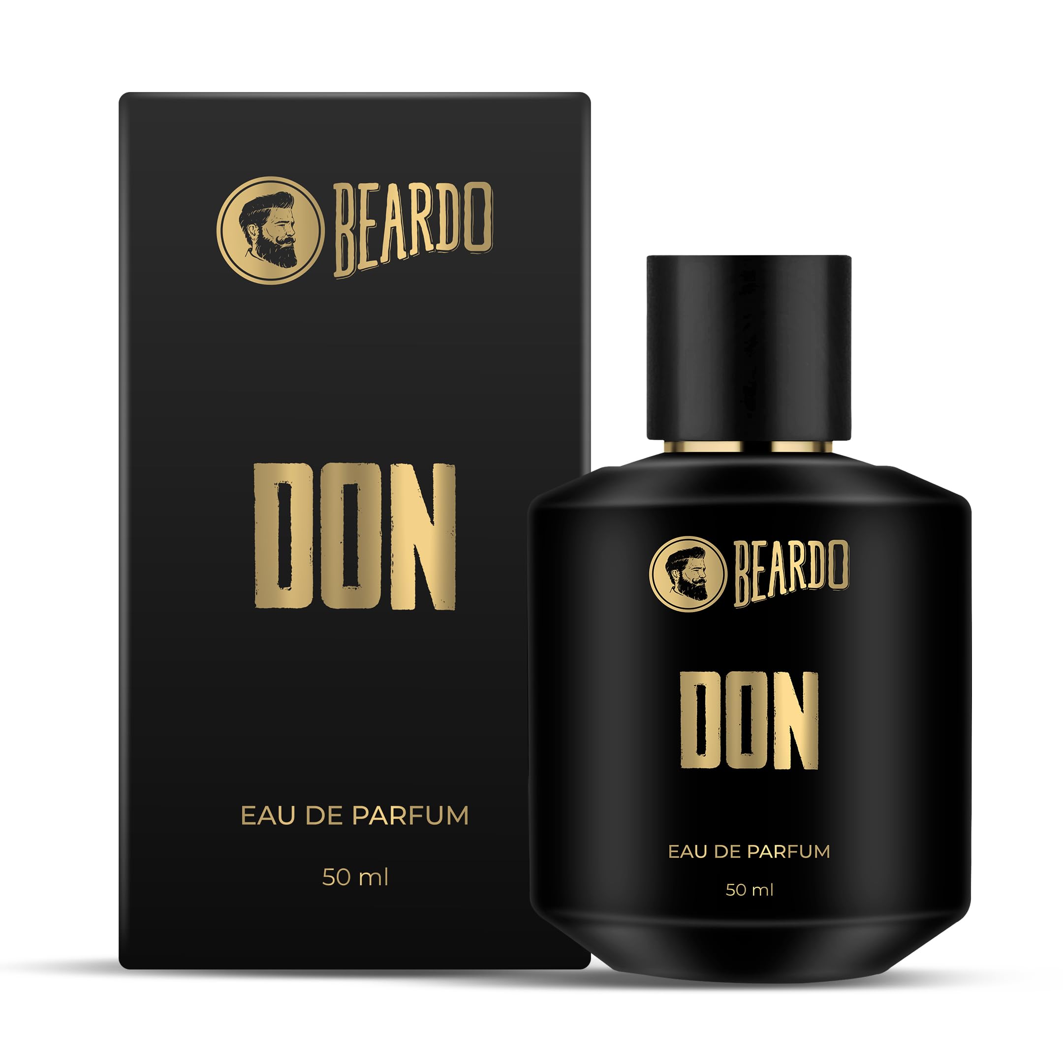 Beardo Perfume For Men - Don, 50ml Eau De Parfum | Long Lasting Fragrance with Melon, Jasmine & Vanilla Notes | Valentine's Day Gift for Husband, Boyfriend & Men | Perfect for Date Night, Office & Special Occasions