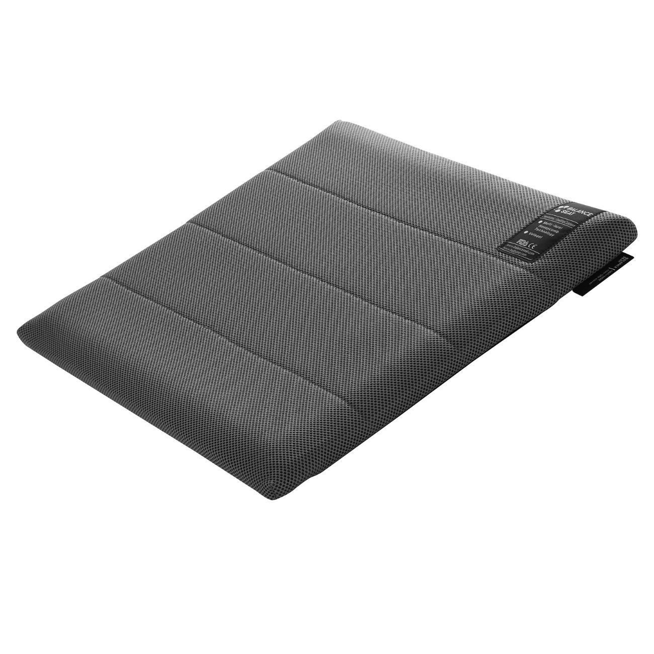 **Gel Balance Seat Cushion for Office Chair - Medium Size, Gray - Ergonomic Support for Back Pain Relief & Posture Correction - Perfect for Home, Office, or Car Use**