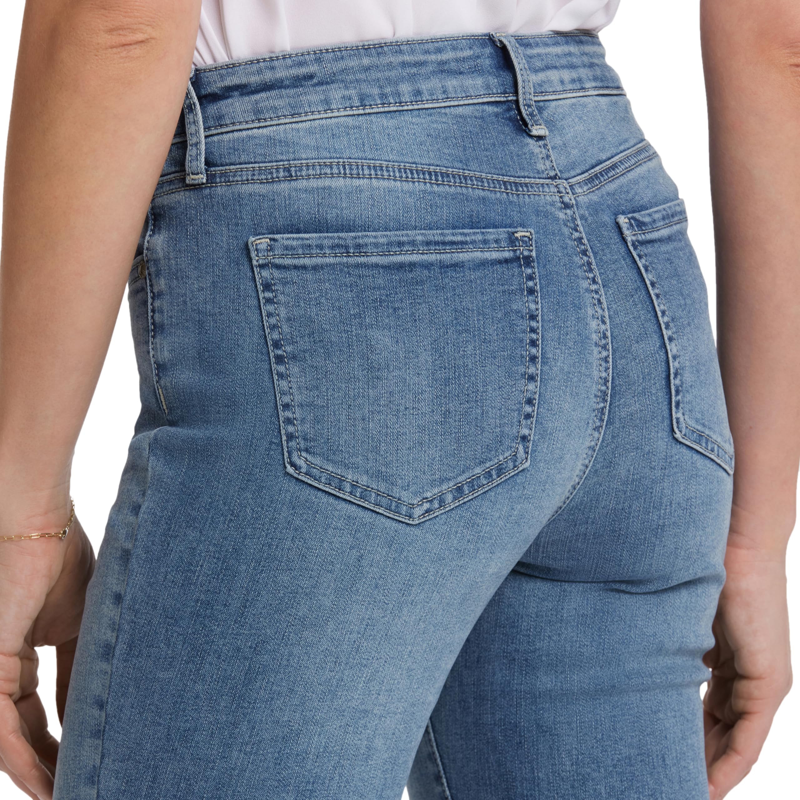 NYDJ Women's Barbara Bootcut Fit Stretch Denim Jeans - Comfortable & Flattering Bootcut Jeans for Work, Casual Wear & Everyday Outfits