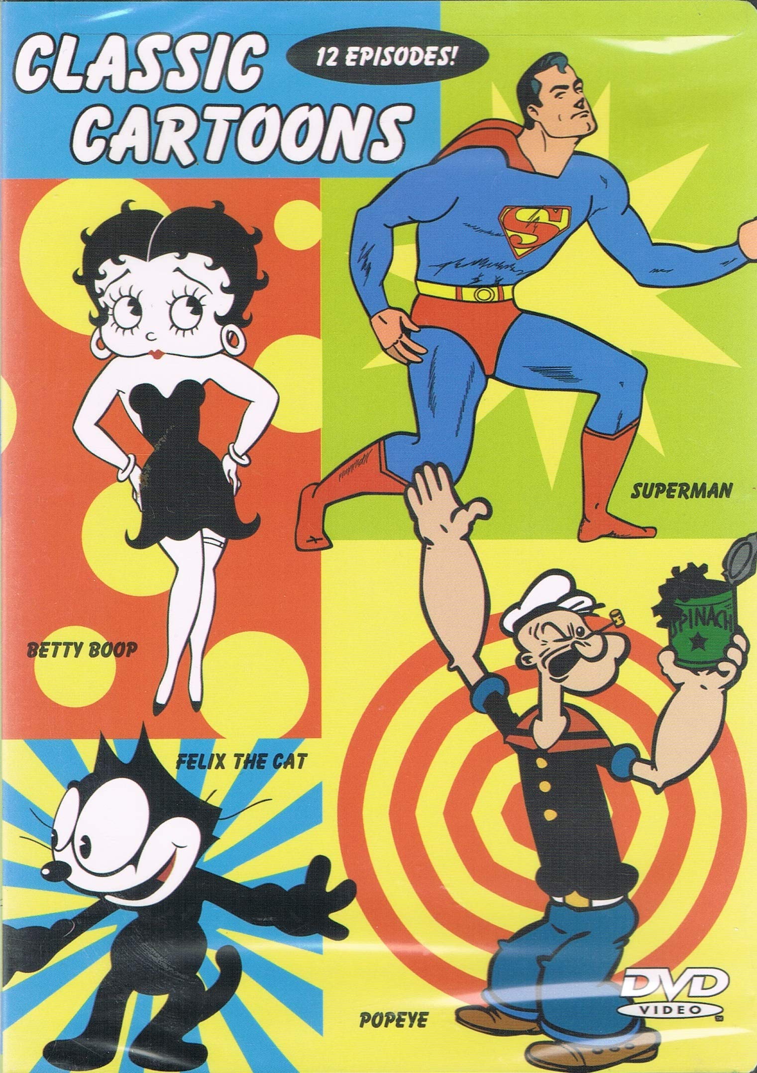 Classic Cartoons Vol. 1 - Nostalgic Animation Collection for Kids & Adults | Perfect for Family Movie Nights, Birthday Parties & Retro Entertainment