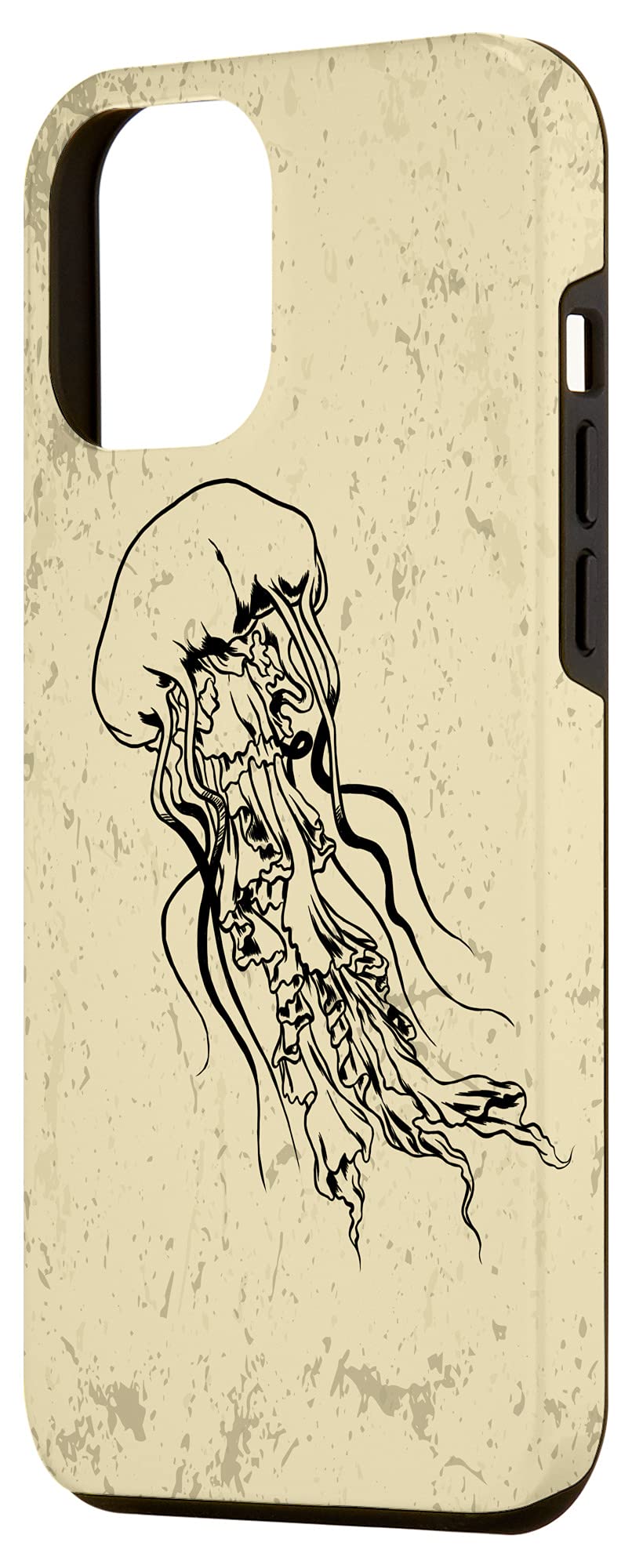 iPhone 12 Pro Max Waterproof Case - Jellyfish Design for Ocean Lovers & Marine Biologists | Perfect for Beach, Snorkeling & Underwater Photography