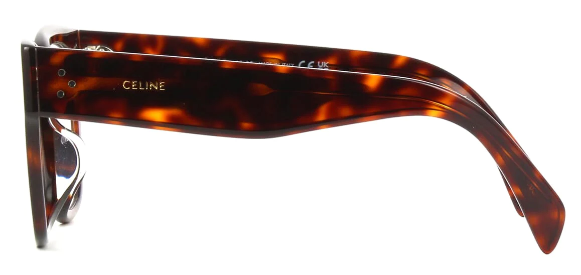 CELINE Bold 3 Dots CL50110U Sunglasses - Classic Aviator Style with UV Protection for Women & Men - Perfect for Driving, Beach & Outdoor Activities