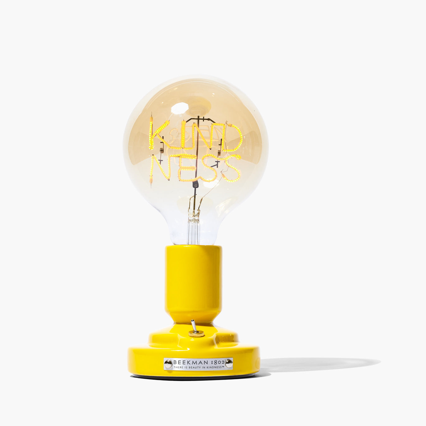 LED Kindness Lamp - Warm White Night Light for Bedroom, Nursery, Kids Room - Perfect for Relaxation, Reading & Creating a Cozy Atmosphere