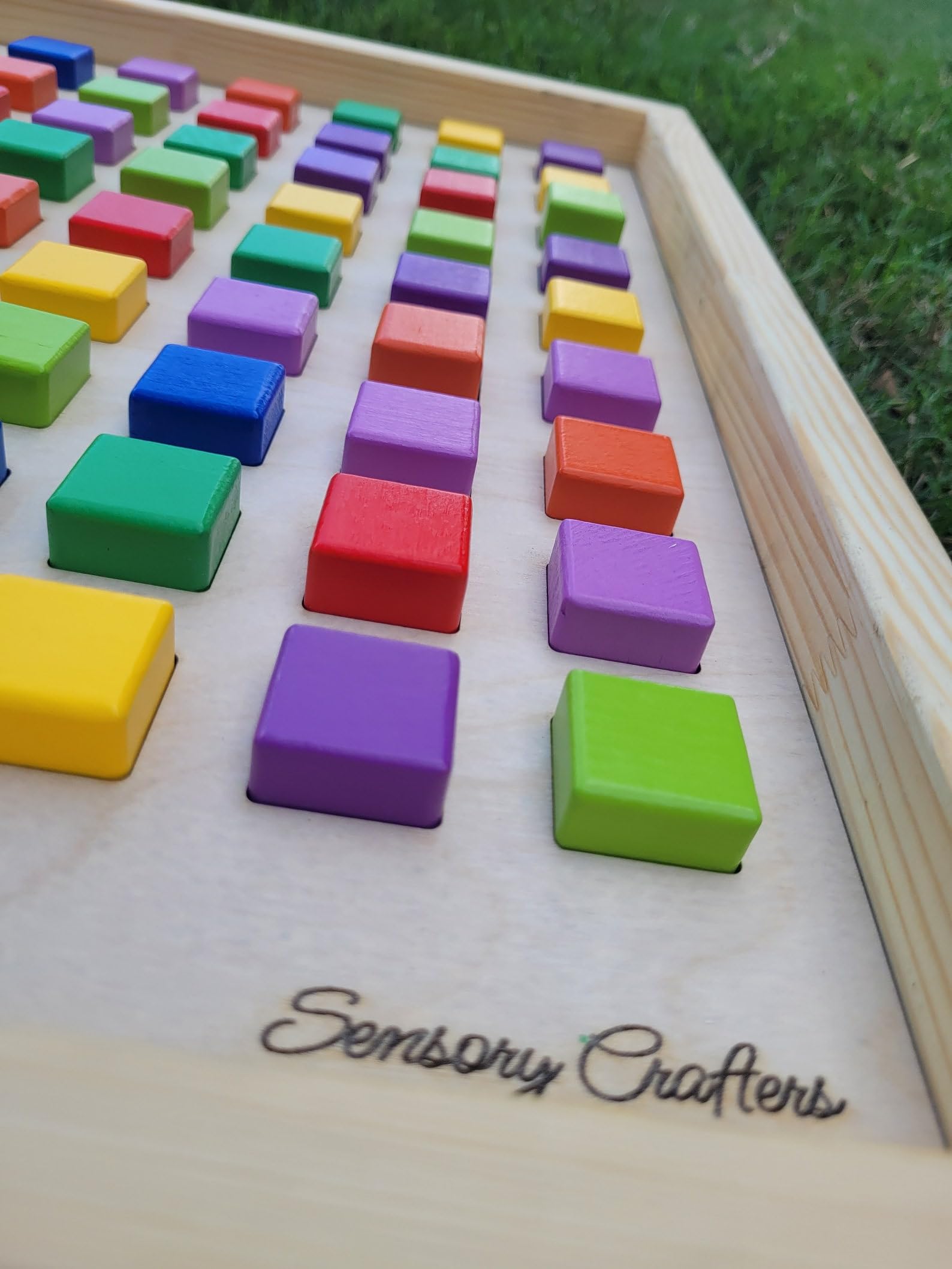 Montessori Sensory Board - Large Tactile Activity Wall Panel for Kids | DIY Busy Board for Autism & Sensory Play | Educational Toy for Toddlers & Children with Special Needs | Perfect for Home, Classroom & Therapy Use