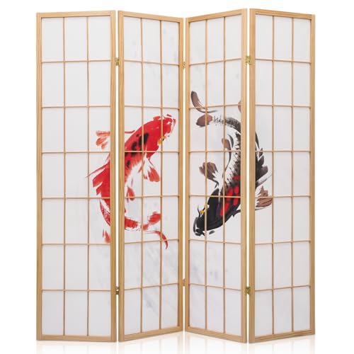 4 Panel Koi Carp - Natural