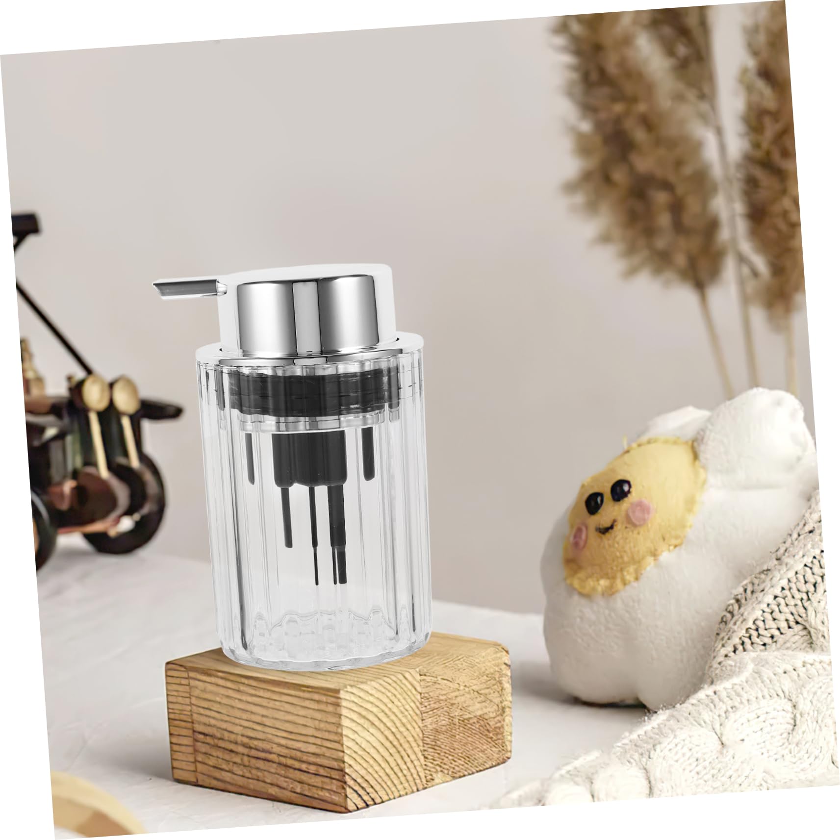 **Premium Facial Foam Cleanser & Hand Soap Pump Bottle - Gentle Foaming Face Wash & Bubble Maker for Deep Cleansing - Ideal for Skincare Routine, Travel & Bathroom Essentials**    *(Note: The original title had repetitive and unclear terms, so this version focuses on clarity, SEO keywords, and added usage scenarios like skincare routine, travel, and bathroom essentials.)*
