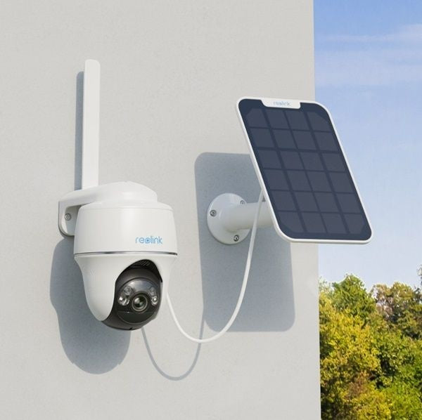 Wireless 4G PTZ Security Camera with Solar Panel - G430 Smart Motion Detection for Home & Outdoor Surveillance