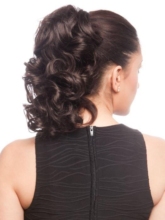 Crush Synthetic Clip-In Ponytail Hair Extension - Natural Look for Everyday Wear & Special Occasions