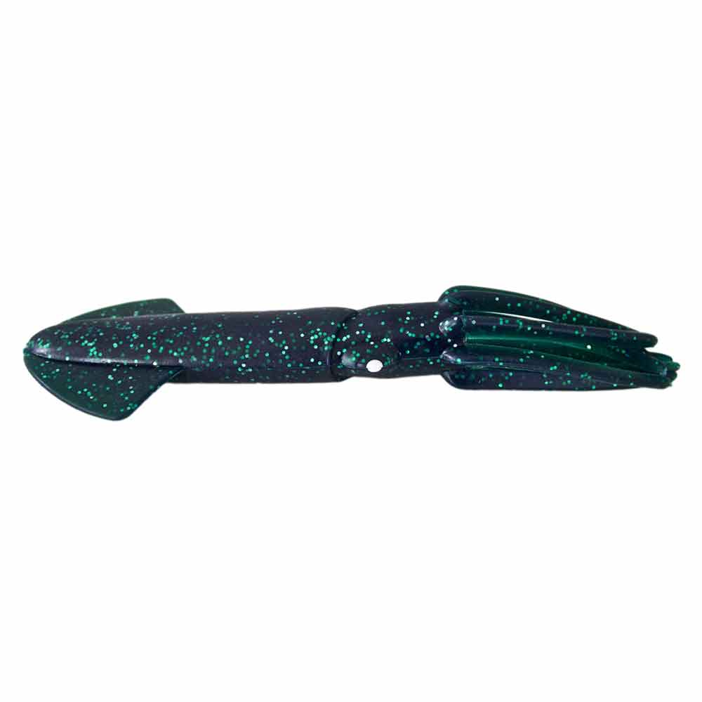 Squidnation 9 Inch Rubber Mauler Squid Fishing Lure - Perfect for Saltwater Fishing and Kayak Angling