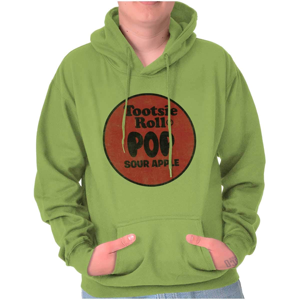 Tootsie Roll Pop Banana Flavored Candy Hoodie Sweatshirt for Women & Men - Soft Unisex Pullover with Fun Candy Print - Perfect for Halloween Costumes, Christmas Gifts & Casual Wear