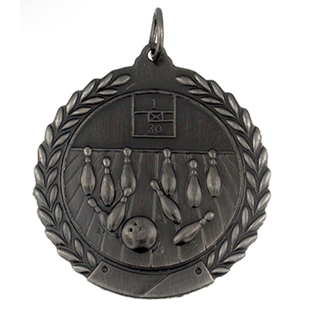 Custom Bowling Award Medals for Singles & Team Tournaments - Personalized Engraved Trophies for Bowling Leagues, Competitions & Sports Events