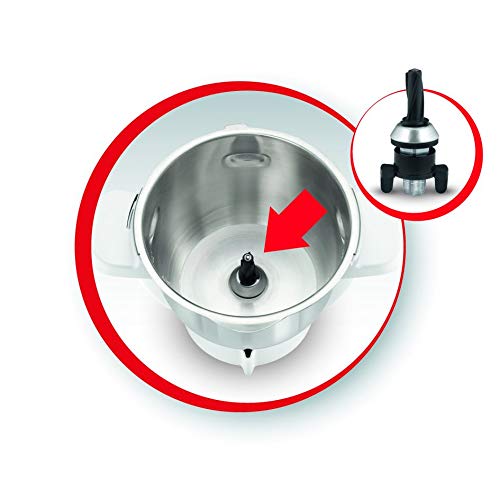 Moulinex XF380E11 Large Capacity 4.5L Food Processor Bowl - Compatible with Cuisine I-Companion & HF800A13/HF900110 - Perfect for Family Cooking (6 Servings) - Ideal for Meal Prep, Baking & Large Batch Cooking