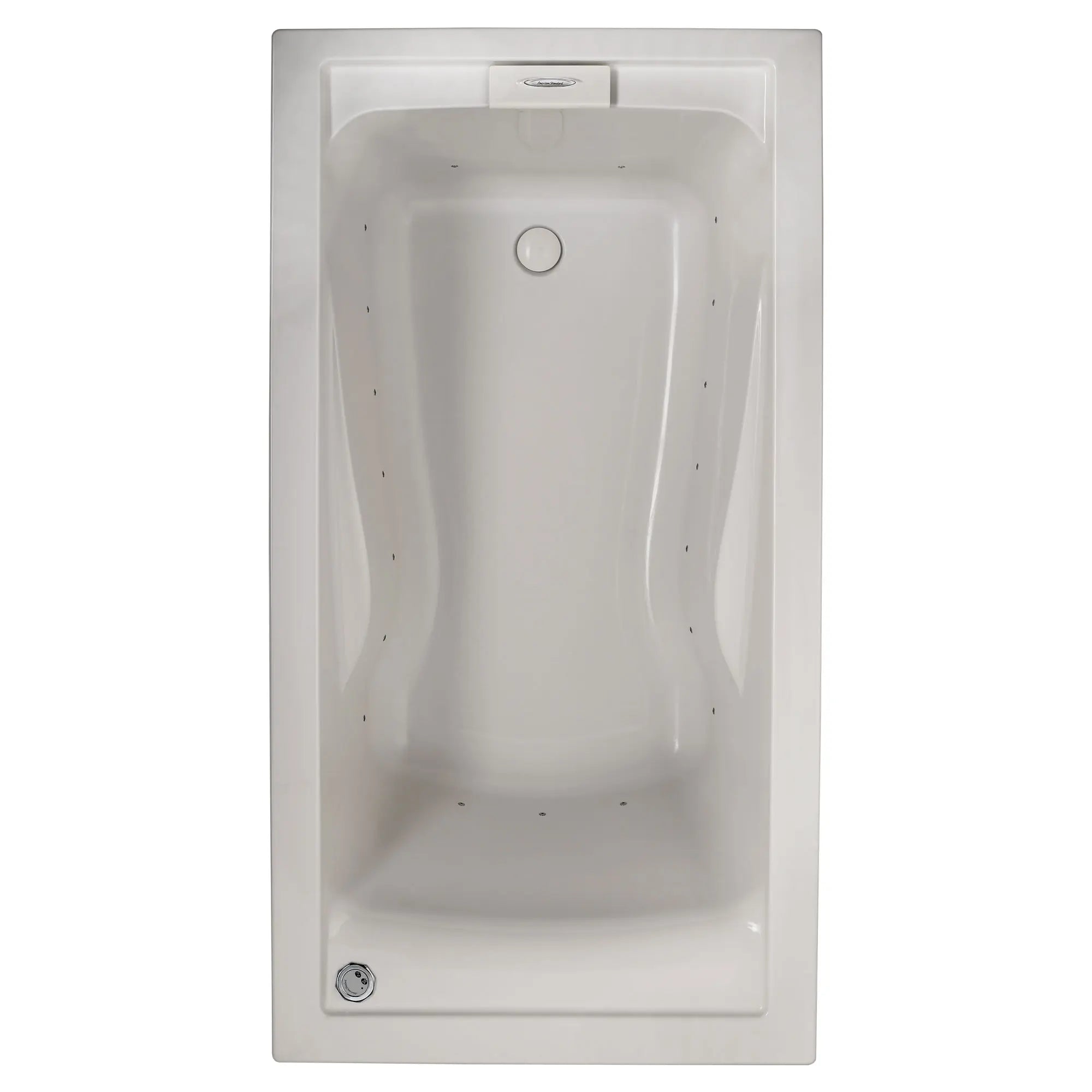 EverClean 60x32 Inch Deep Soak Bathtub - Freestanding Acrylic Soaking Tub with Non-Slip Surface for Bathroom Relaxation & Spa Experience