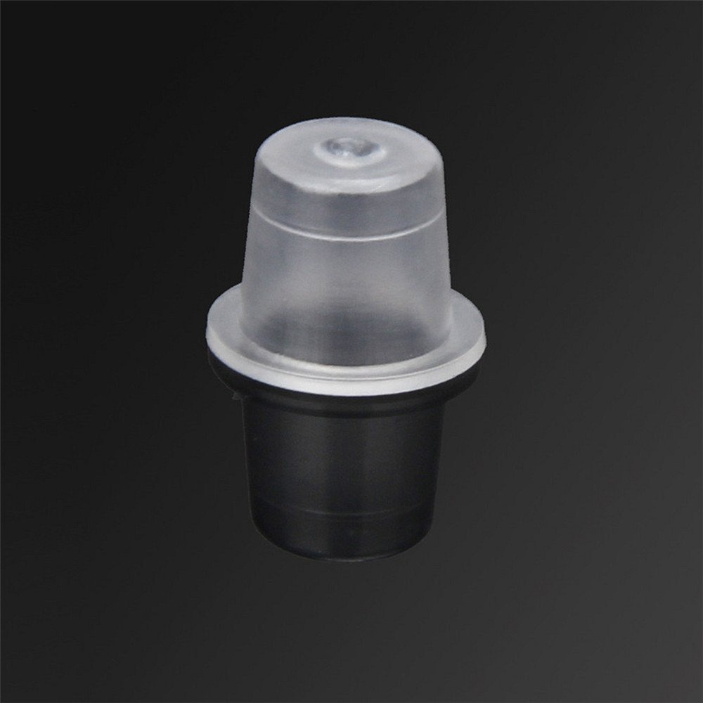 1000PCS Disposable Tattoo Ink Caps - Large Size Tattoo Ink Cups for Tattoo Machines & Pigment Storage | Professional Tattoo Supplies for Artists & Beginners | Perfect for Tattoo Studios, Home Practice & Ink Mixing