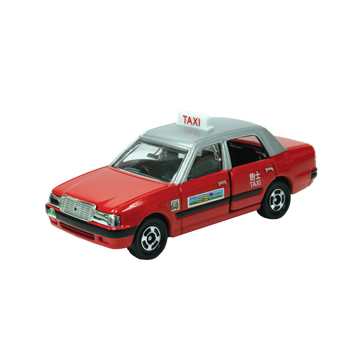 TOMICA Die Cast Car Hong Kong Taxi Red - 1:64 Scale Collectible Toy Vehicle for Kids & Adults - Perfect for Display, Play & Gift Giving