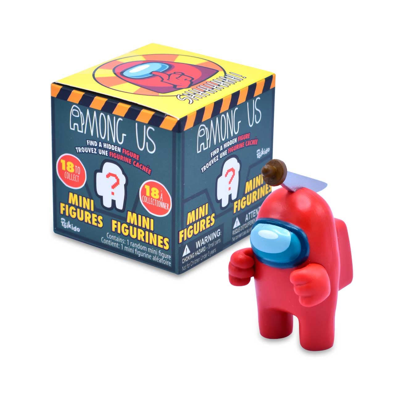 Just Toys LLC Among Us Mini Figures Series 1 - Collectible Game Character Toys for Fans - Perfect for Display, Gifts & Among Us Themed Parties