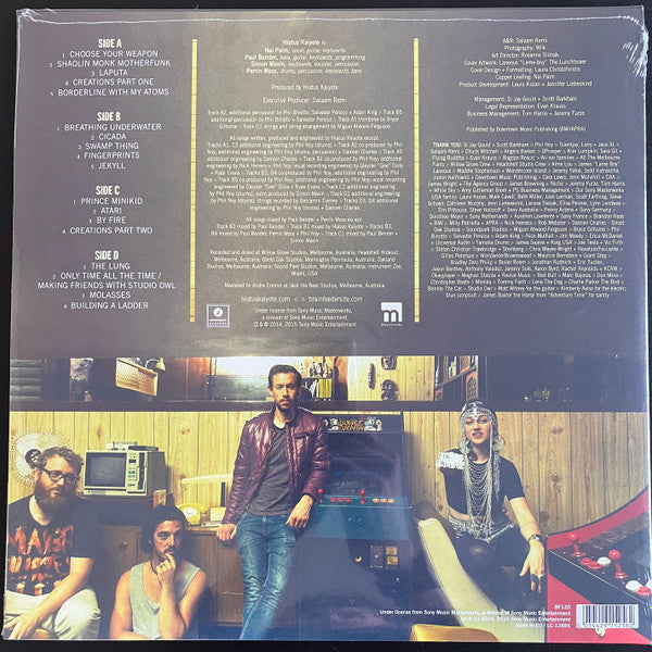 Hiatus Kaiyote - Choose Your Weapon Deluxe Edition 2xLP Vinyl Album (Reissue, Photo + 7