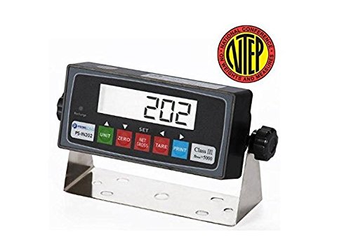 NTEP Certified 4'x4' Floor Pallet Scale - 5000 lb Capacity, 1 lb Increments - Legal for Trade Commercial Weighing - Perfect for Warehouses, Shipping & Logistics