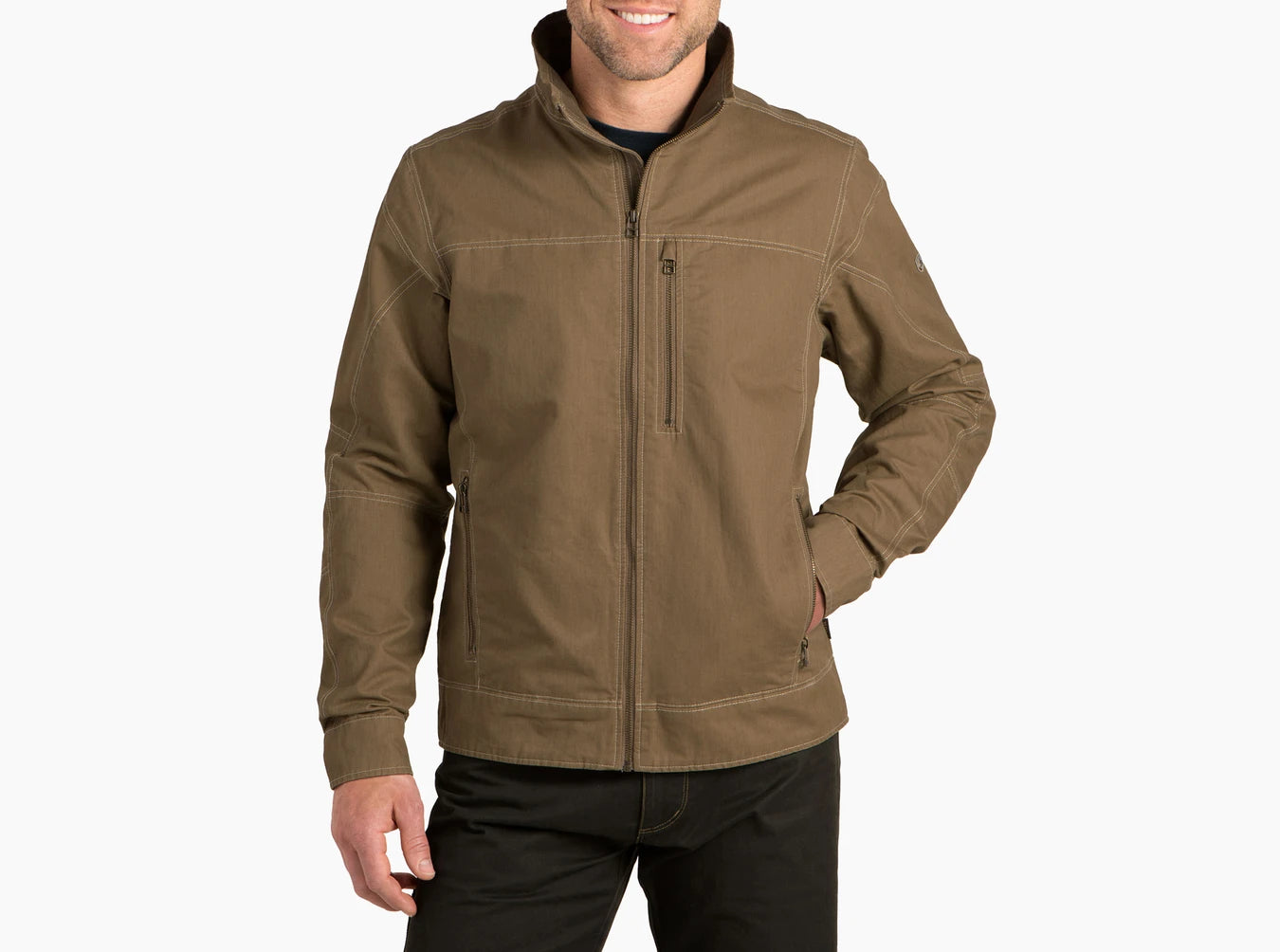 Kuhl Burr Jacket for Men - Lightweight Water-Resistant Outdoor Jacket for Hiking, Camping & Everyday Wear