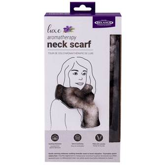 RELAXUS Premium Lavender Aromatherapy Neck Wrap - Soothing Heat Therapy for Stress Relief & Muscle Pain - Perfect for Home, Office & Travel Relaxation