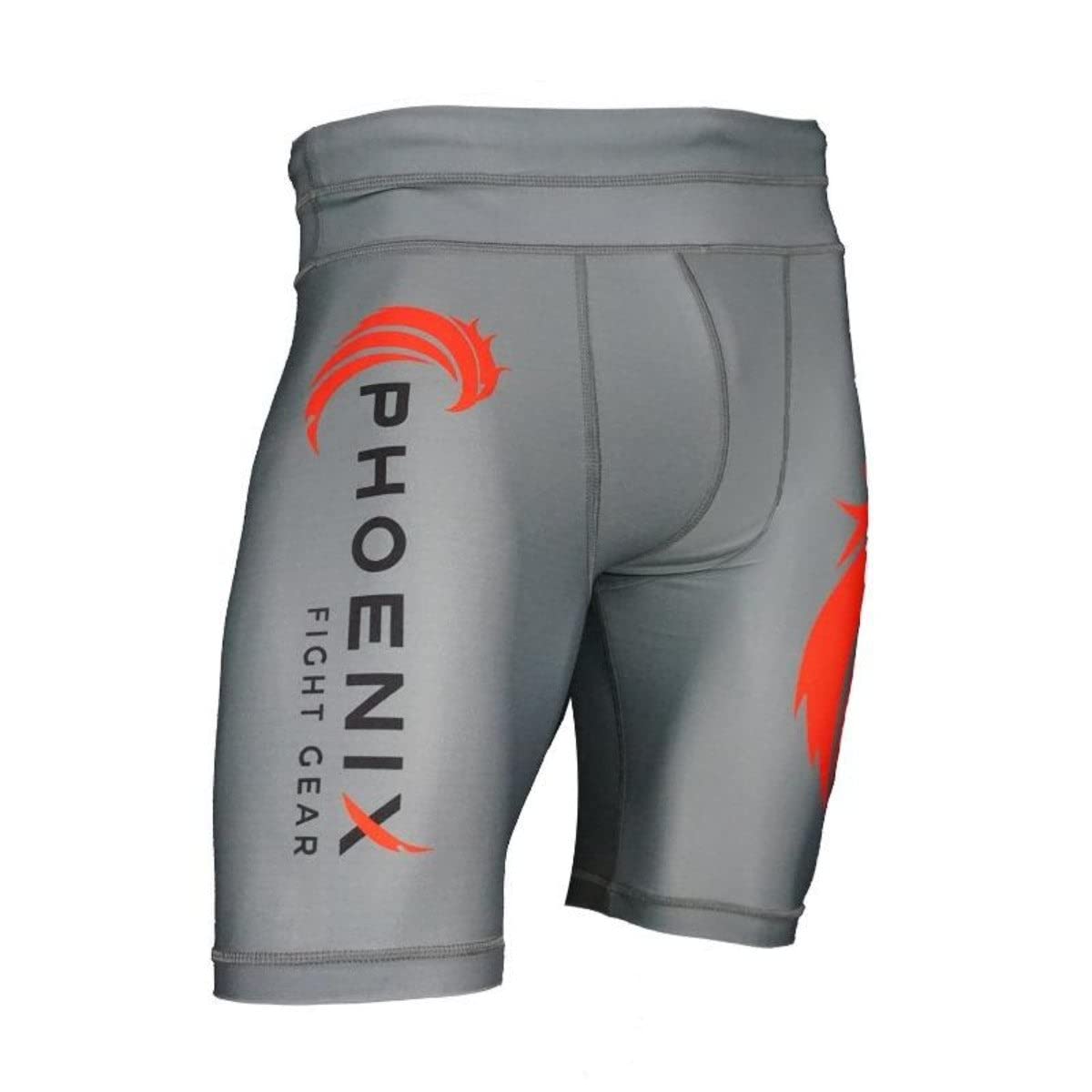 Rise Vale Tudo MMA Shorts for Men - Compression Fight Shorts for Mixed Martial Arts Training & Competition | Perfect for BJJ, Muay Thai & MMA Fighters