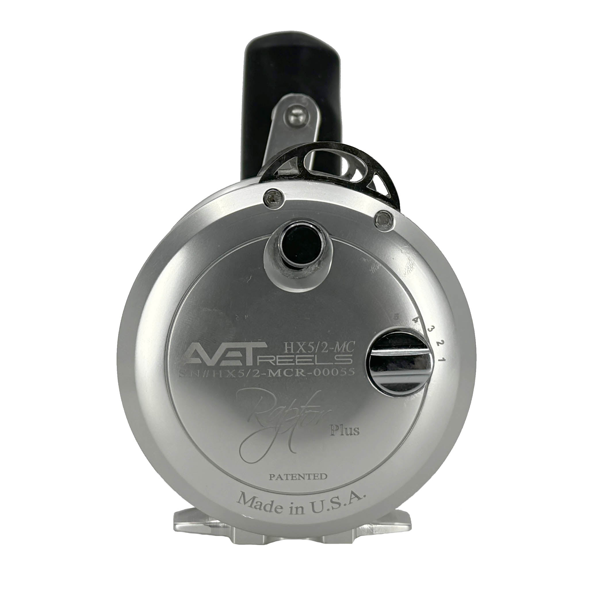 Avet HX Raptor Plus 5/2 MC Two Speed Fishing Reel - High Performance Saltwater Reel for Big Game Fishing, Trolling & Offshore Angling