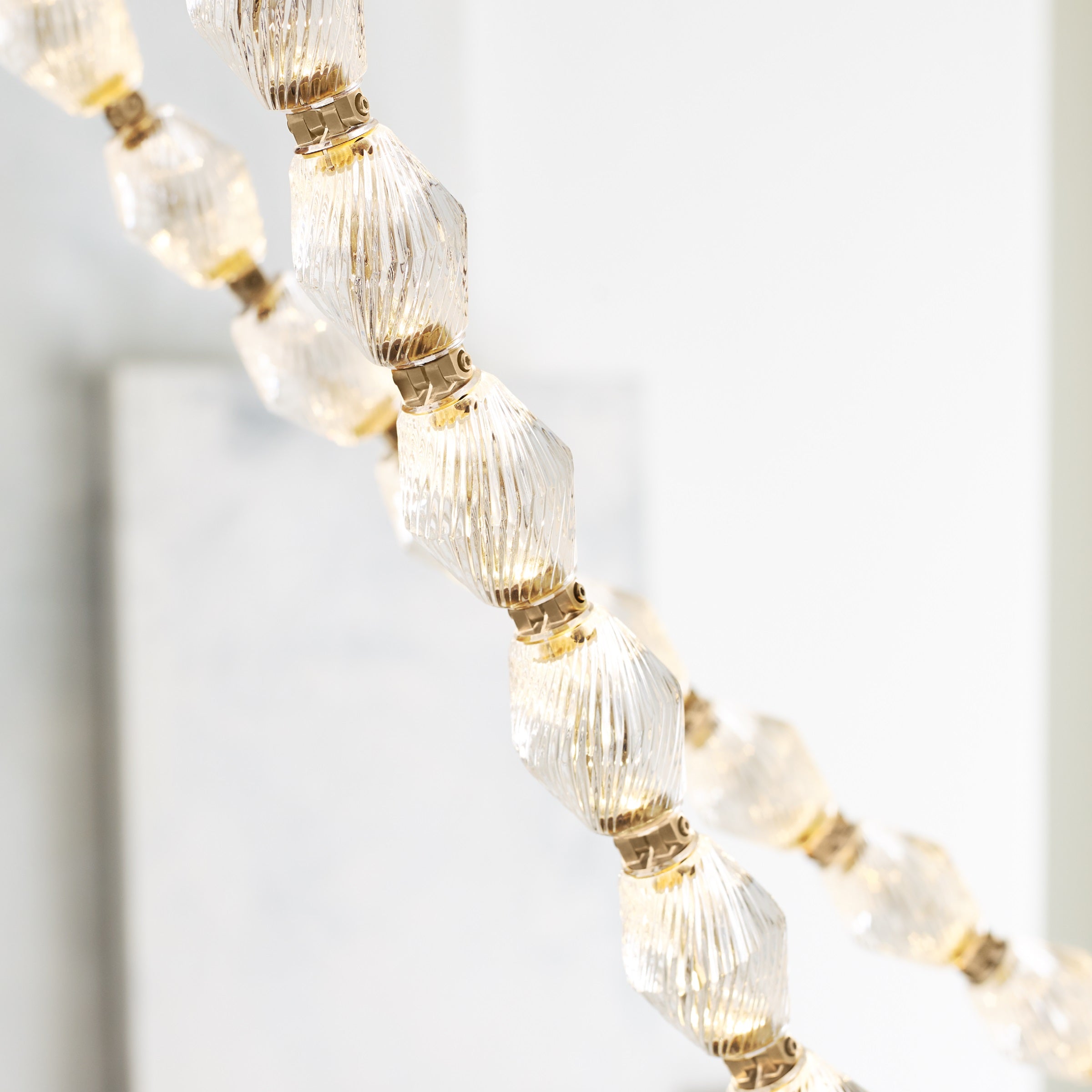 Elegant Dolce Crystal Chandelier - Modern Luxury Ceiling Light Fixture for Dining Room, Living Room & Bedroom Decor