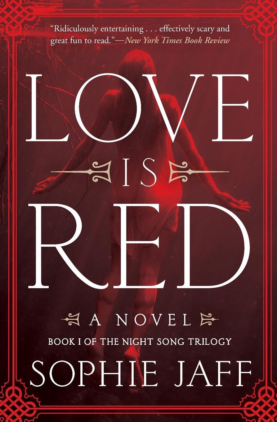 LOVE RED (The Nightsong Trilogy, Book 1) - Romantic Fantasy Novel for Adults | Perfect for Book Clubs, Beach Reading & Gifts