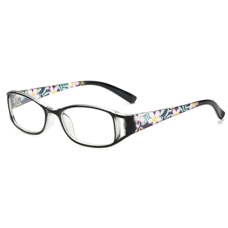 Stylish Women's Printed Folding Blue Light Blocking Reading Glasses - Perfect for Computer Work, Reading & Screen Time Protection