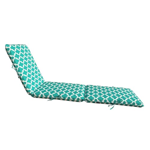 Teal&white Flower