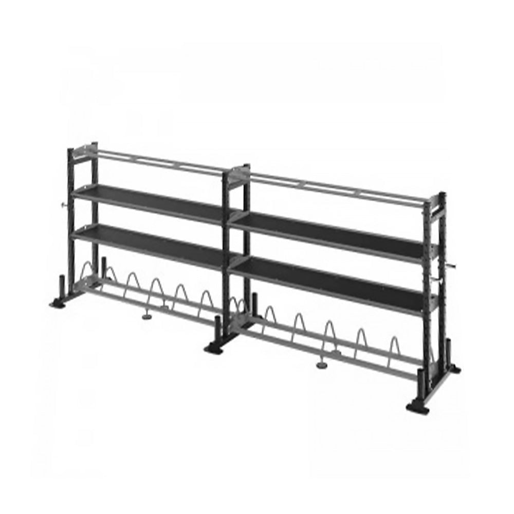 Impulse MS Series Heavy Duty Storage Rack Frame - Industrial Shelving Unit for Warehouse, Garage & Office Organization - Perfect for Storing Boxes, Tools & Supplies