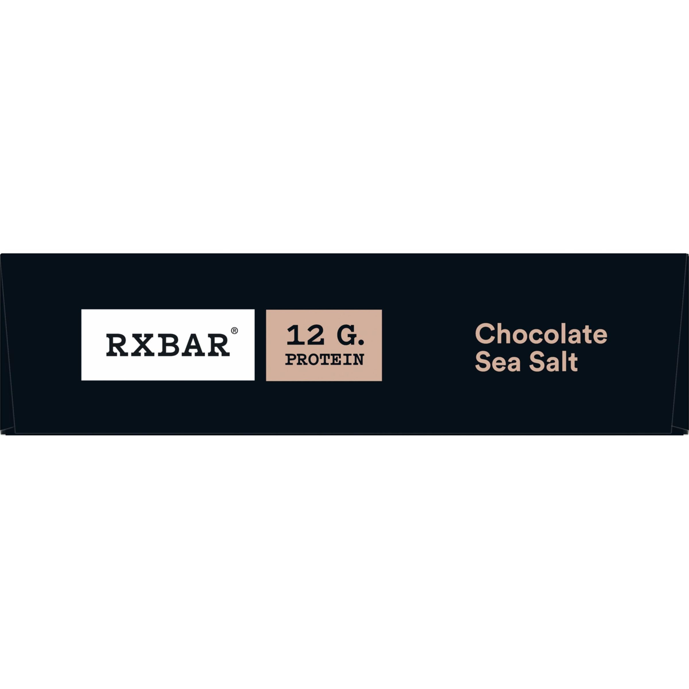 RXBAR Protein Bars - Chocolate Sea Salt Flavor, 9.1oz (5 Bars) | High Protein Snack for Workout Recovery, Healthy On-the-Go Breakfast & Post-Gym Energy Boost
