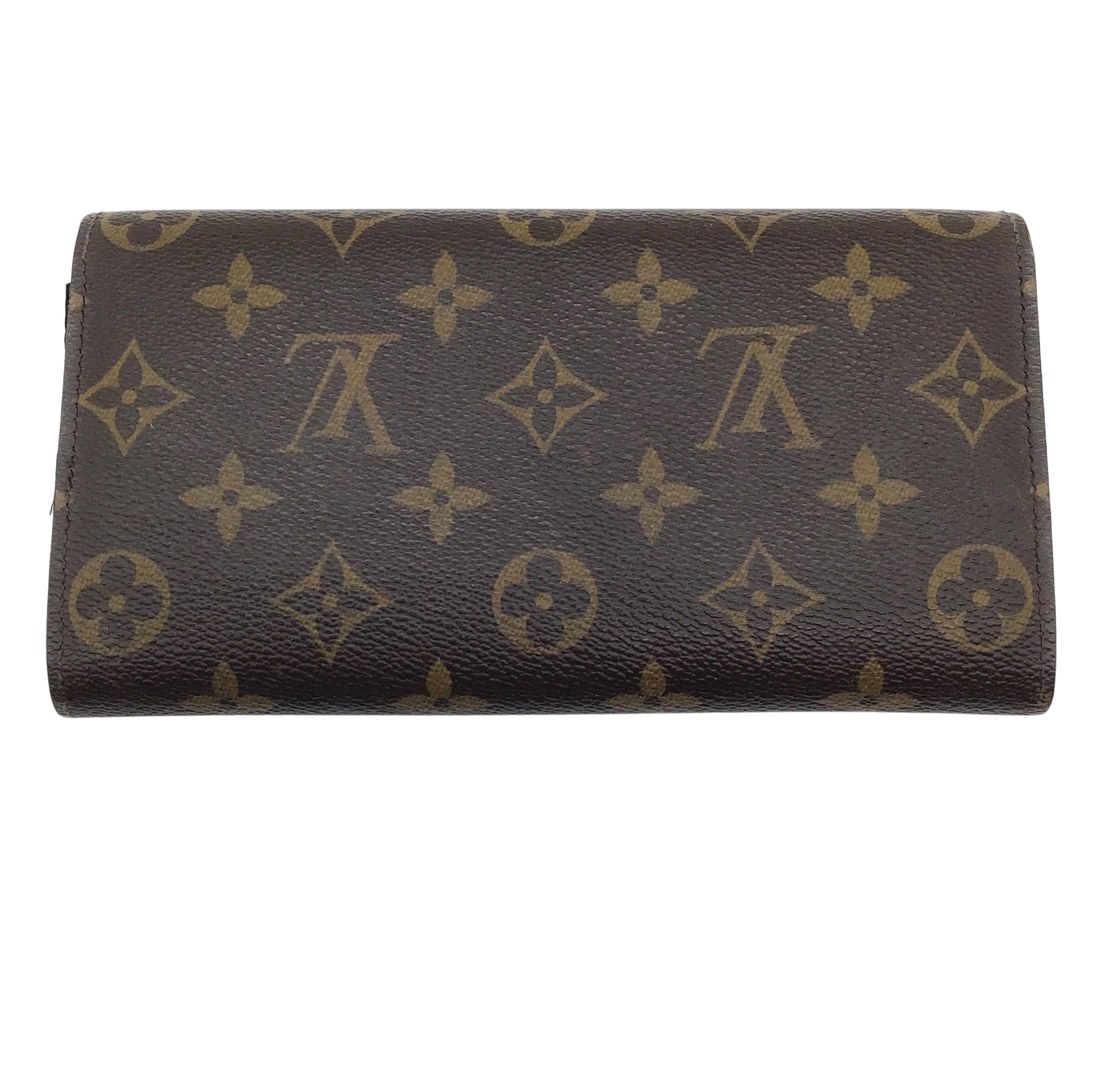 Louis Vuitton Monogram Canvas Porte Tresor Wallet - Authentic Designer Bifold Wallet for Men & Women | Perfect for Everyday Use, Travel & Business