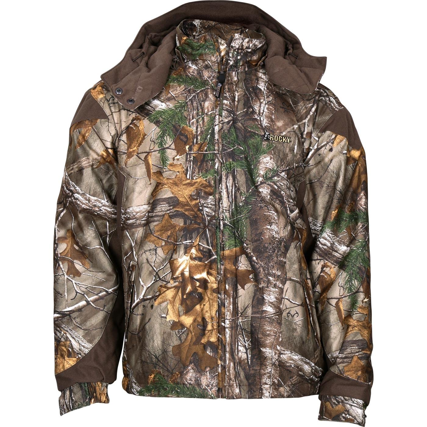 Rocky ProHunter Insulated Waterproof Camo Hunting Parka for Men - Warm Winter Jacket for Outdoor Activities, Hunting, and Camping